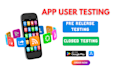 test and review android app ios app game app mobile app qa testing app review