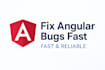 fix any angular bug or UI issue