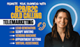 do USA b2c, b2b cold calling, and set appointments