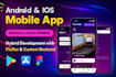 mobile app development, flutter mobile app developer, react native IOS android