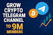 do crypto telegram promotion