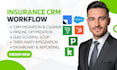 insurance workflows salesforce leadsquared keap zoho bigin pipedrive hubspot