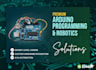 customize, create, arduino codes for robotics and different arduino projects