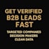generate targeted b2b leads with verified emails