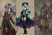 create a fantasy illustration