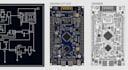 design lot, esp32 arduino circuits pcb layout schematic and gerber file