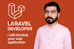 develop a modern, responsive PHP laravel web application