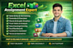 do your microsoft office projects in excel, word, powerpoint, and access