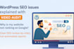 explain why your wordpress site is not ranking SEO video audit