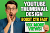 design eye catching youtube thumbnails that get more views