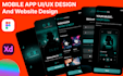 create mobile app ui ux design or web app ui ux design, ai chatbot design