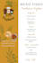 design a professional and modern restaurant menu