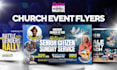 design a flyer for your church event