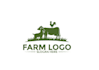 do modern farm logo design