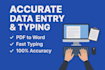do fast and accurate data entry for your business