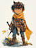 draw 2d game character or 2d game character