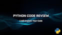 review and explain your python code