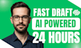 create a squarespace website draft using blueprint ai in 24 hours
