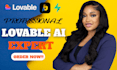 lovable ai dev, fix lovable website, ai website, supabase base44, bolt, sass