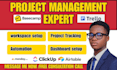 do monday com airtable automation quickbase basecamp clickup project management
