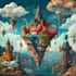 create awesome collage art illustrations