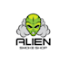design high quality alien smoke shop logo