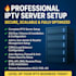 setup xui one, domain server hosting, vps, xtreamui server, server setup, API