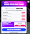 create customizable landing page HTML, CSS and javascript