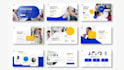 do modern business or sales powerpoint presentation design or canva presentation
