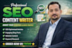 do SEO article writing, blog post writing and blog content writing