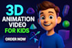 create animated nursery rhyme videos with original songs for youtube kids
