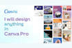 desing anything in canva pro