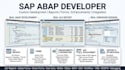 develop custome sap abap alv forms bapi odata cds workflows and enhancements