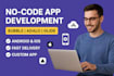 be no code app, bubble adalo, glide, noloco thunkable, draftbit, bravo, appgyver