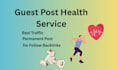 do best health guest posting and article writing