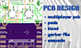create iot multiplayer pcb layouts with kicad easyeda pads