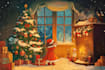 draw christmas cartoon caricature