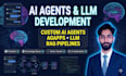 develop custom ai agents, llm apps and rag pipelines