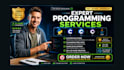 do python, cpp, csharp, java projects and game development