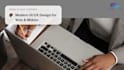 design modern user friendly UI interfaces