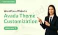 create wordpress website with avada theme