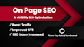 do on page SEO optimization