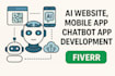 do ai website, mobile app, chatbot app development, ai agent