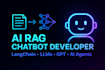 build rag based ai chatbots  with python fastapi backend PDF, docs, websites