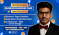 do facebook business page create, setup and optimization