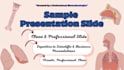 create a professional powerpoint presentations for students and small businesses