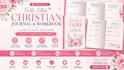 design christian journal prayer bible study daily devotion workbook planner kdp