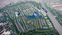 resort 3d master plan community, relayout site plan,real estate render,cgi urban