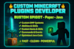 create powerful paper minecraft plugins with custom systems and clean code
