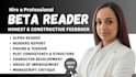 beta read, critique romance fantasy sci fi, alpha reader, cozy mystery, thriller